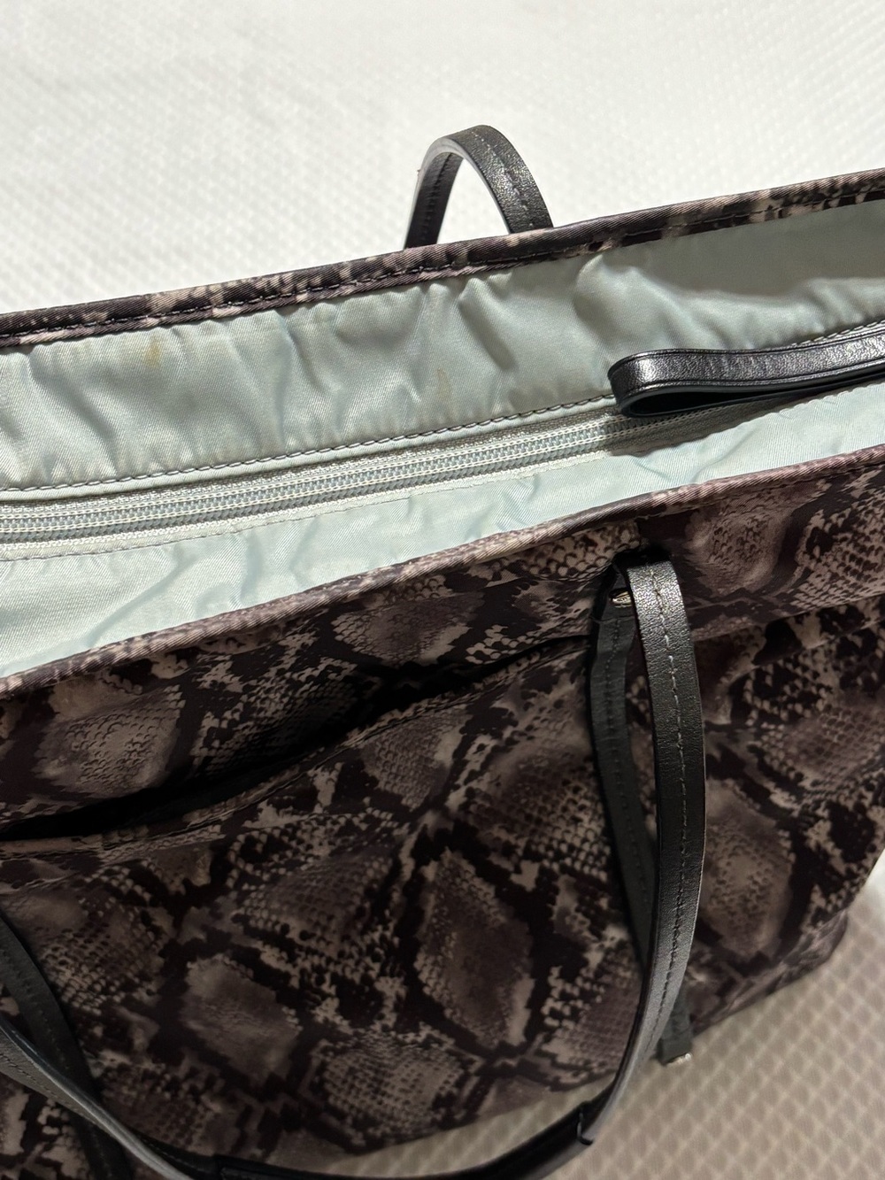 Tumi Snake-Print Tote - Picture 14 of 15